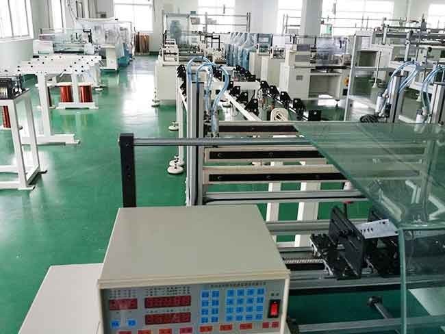 Electric Motor Stator Winding Machine , Double Station Motor Winding Machine