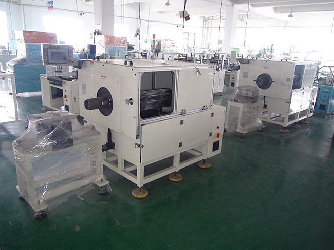 Motor Production Slot Insulation Machine , Motor Winding Equipment