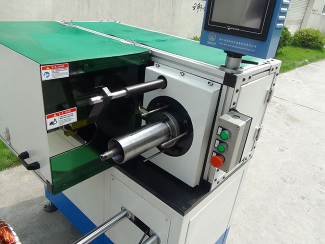 Electric Induction Motor Coil Winding Inserting Lacing Machine