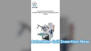 Automatic Coil Insert Machine for Motors