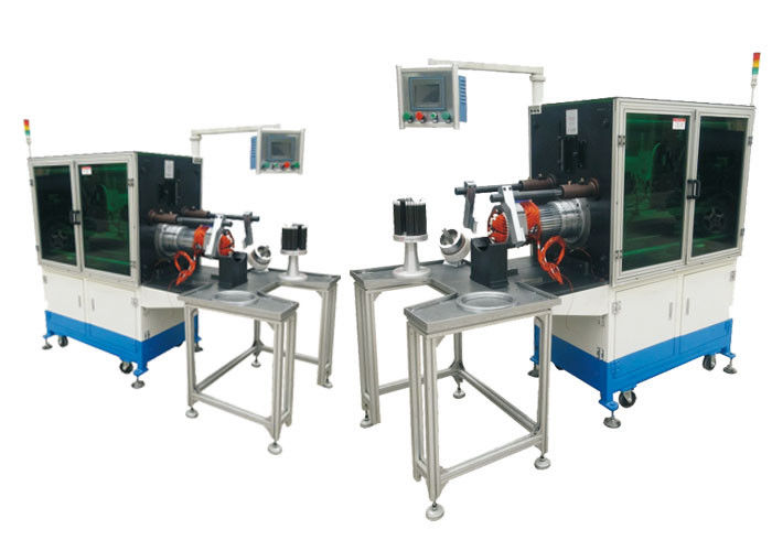 Horizontal Coil Wire Embedding Induction Motor Winding Machine