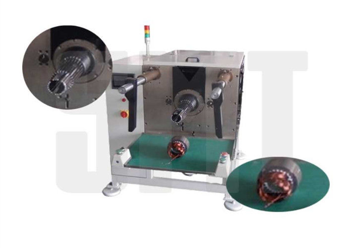 White Electric Induction Motor Stator Winding Inserting Machine With High Efficiency