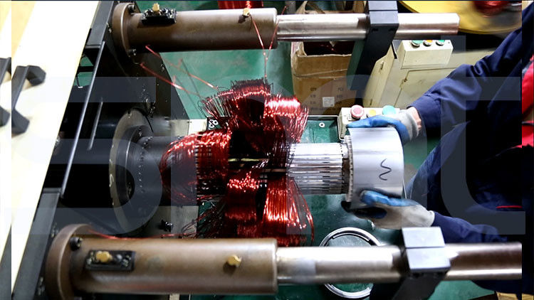 Automatic Winding Inserting Machine Wire - Inserting Type Armature Wire Winding Machine