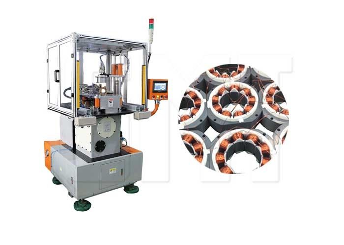 Electric Motor In Slot Stator Needle Stator Winding Machine With Wire Protection