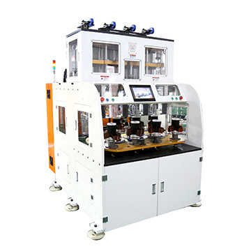 Four Heads Full Automatic Stator Winding Machine CNC Displayer 0.2 -1.0 MM Wire Diameter